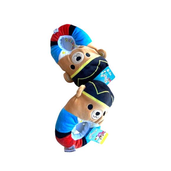 Squishmallows Kids Nutcracker Bear Slippers  11/12-NWT - Picture 1 of 8